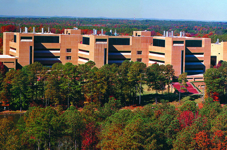 Panormaic view of the main building (Image credit: National Institutes of Environmental Health Sciences / National Institutes of Health / Department of Health and Human Services)
